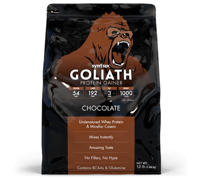 Syntrax® Goliath® Chocolate - Protein Gainer