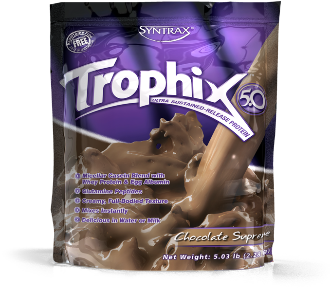 Syntrax® Trophix® Chocolate Supreme - Micellar Casein Blend with Whey Protein and Egg Albumin